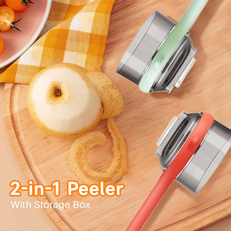 2-in-1 Peeler With Storage Box