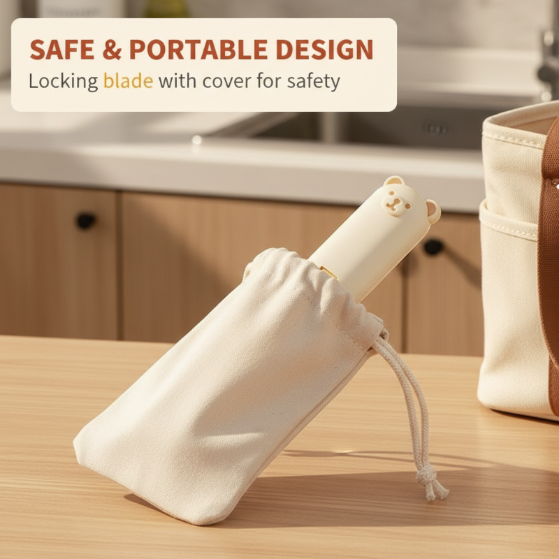 2-in-1 Kitchen Fruit Knife & Peeler