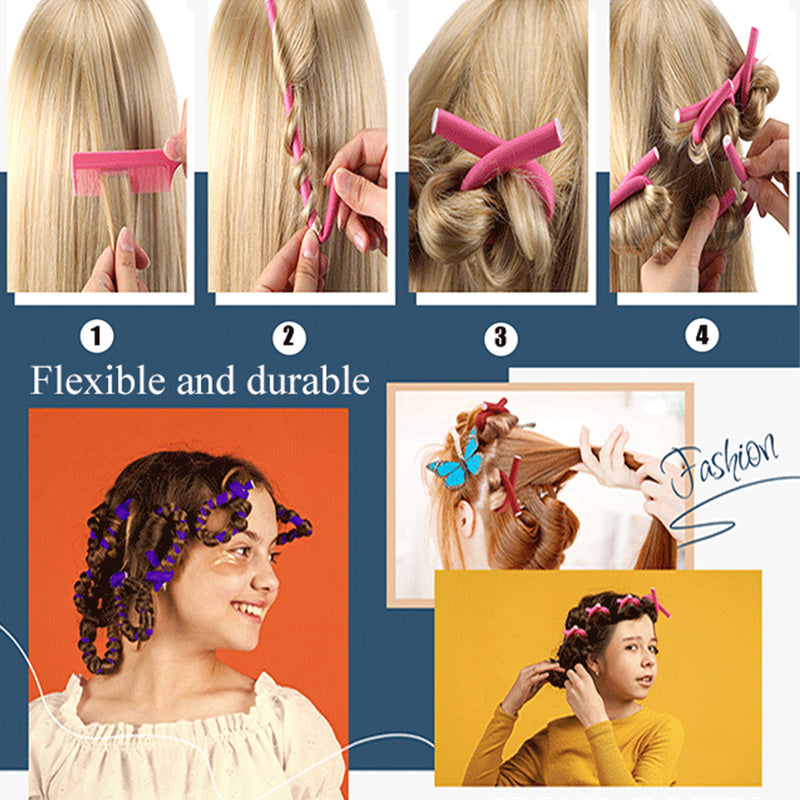 10pcs Universal Sponge Curling Rod