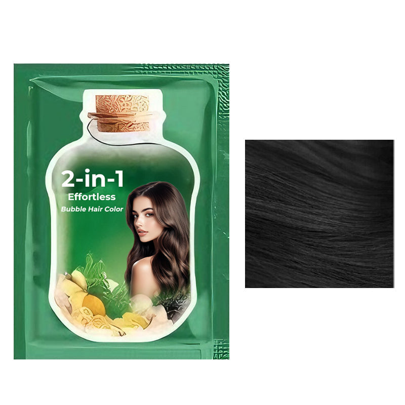 2-in-1 Effortless Bubble Hair Color
