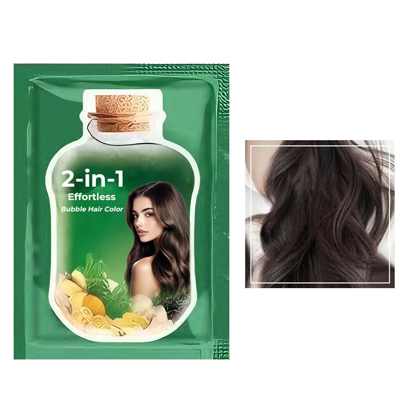 2-in-1 Effortless Bubble Hair Color